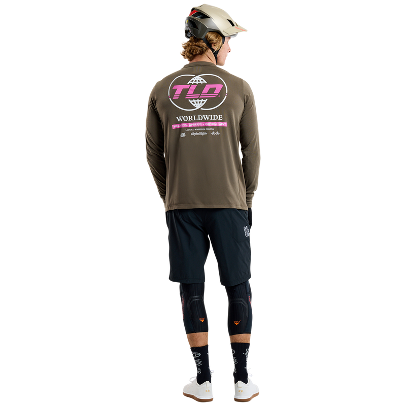 T-shirt à manches longues Skyline Ride Worldwide Caper