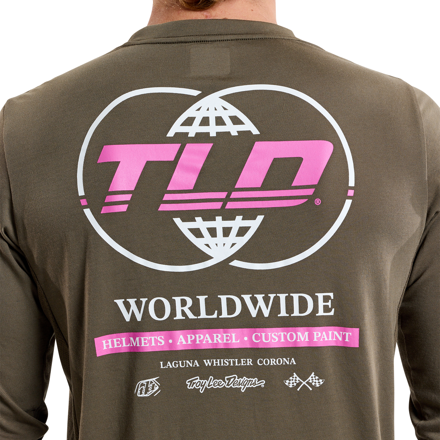 T-shirt à manches longues Skyline Ride Worldwide Caper