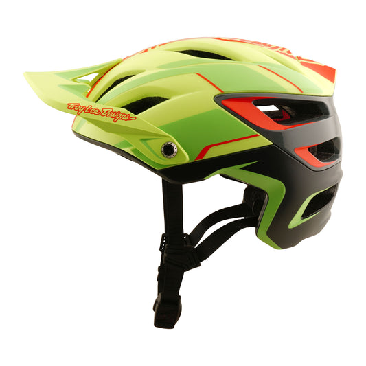 Lignes de casque A3 jaune fluo