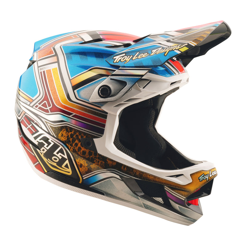 D4 Carbon Helmet Lowrider Blue