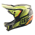 Casque D4 en polyacrylite Qualifier Noir/Jaune