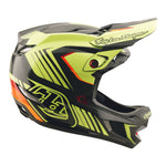 D4 Polyacrylite Helmet Qualifer Black / Yellow