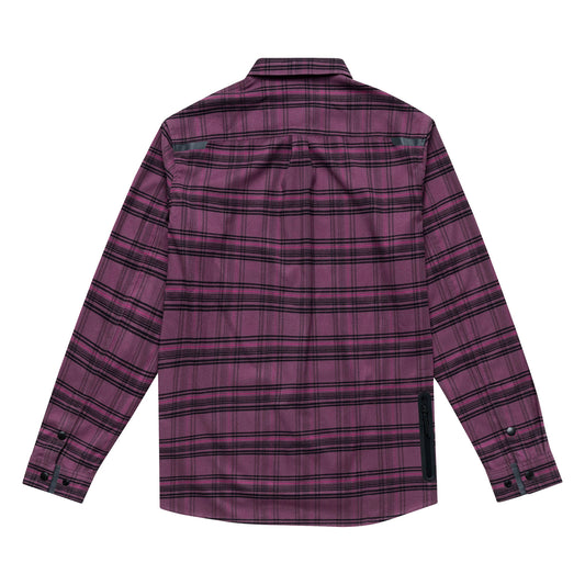 Grind Flannel Yd Plaid Deep Purp
