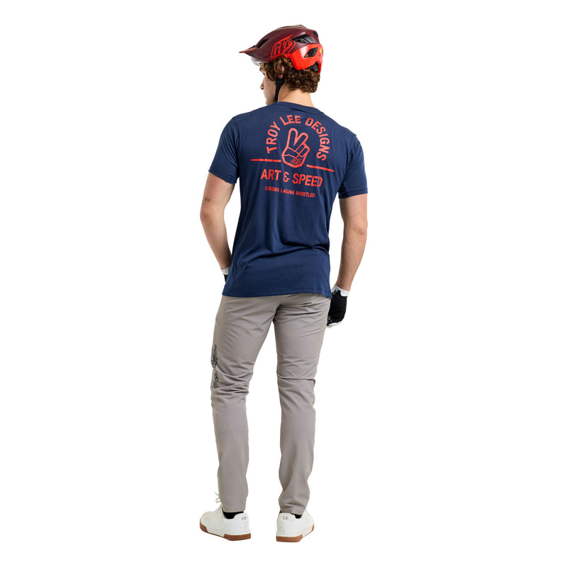 Skyline Short Sleeve Ride Tee Locals Midnight