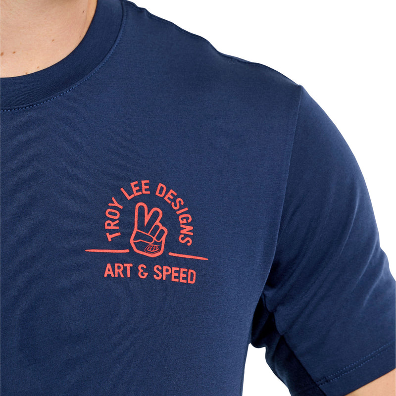 Skyline Short Sleeve Ride Tee Locals Midnight