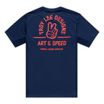 Skyline Short Sleeve Ride Tee Locals Midnight