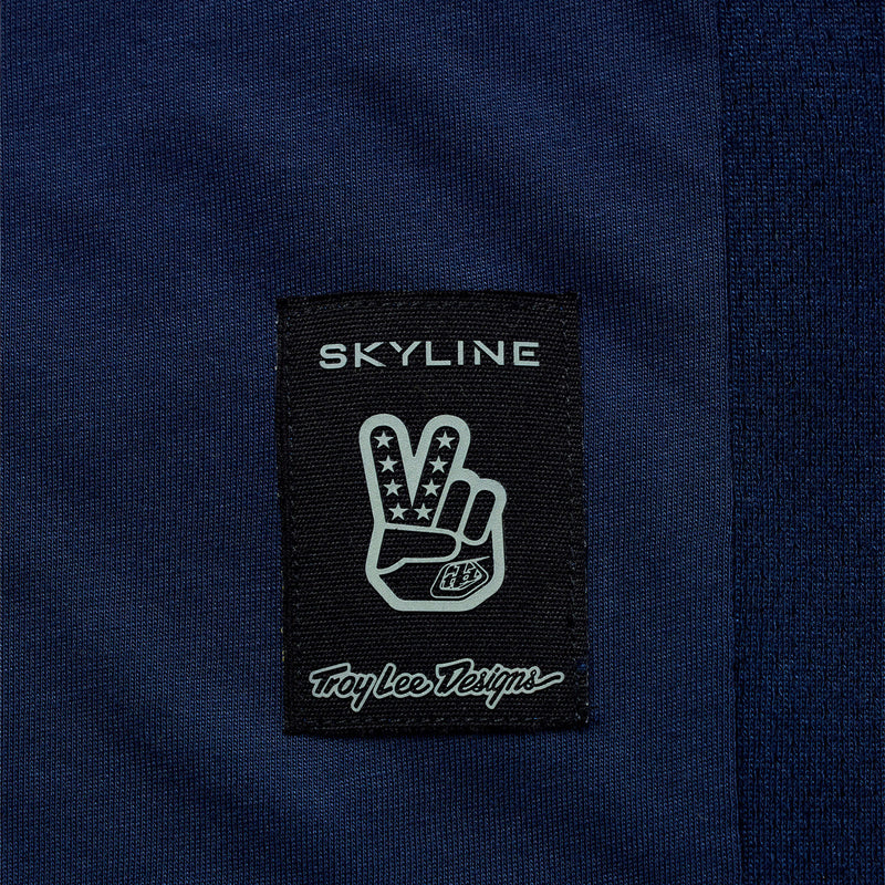 Skyline Short Sleeve Ride Tee Locals Midnight