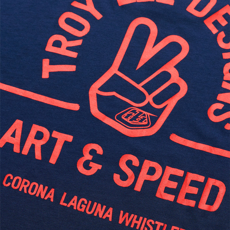 Skyline Short Sleeve Ride Tee Locals Midnight