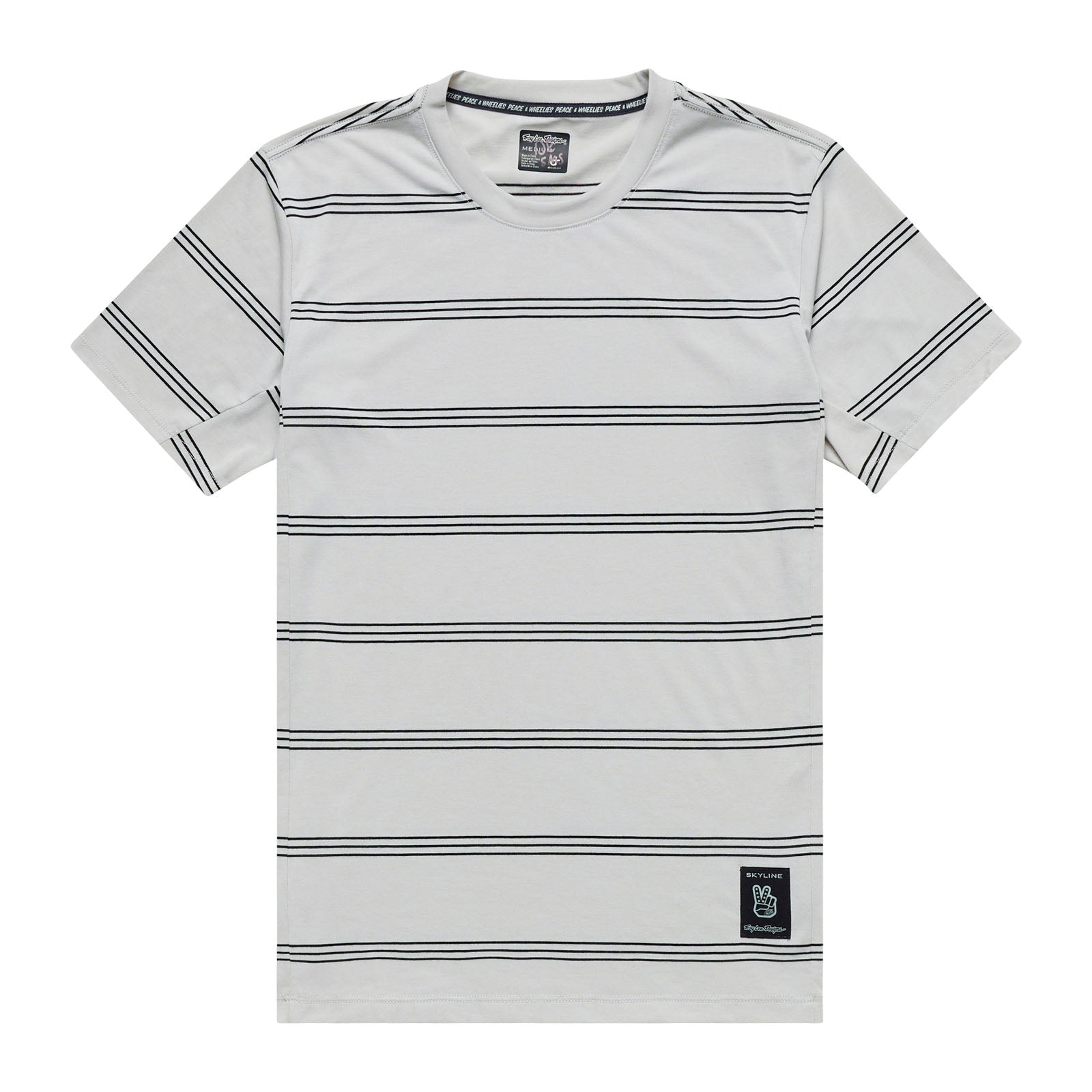 Skyline Short Sleeve Ride Tee Washed Out Limestone