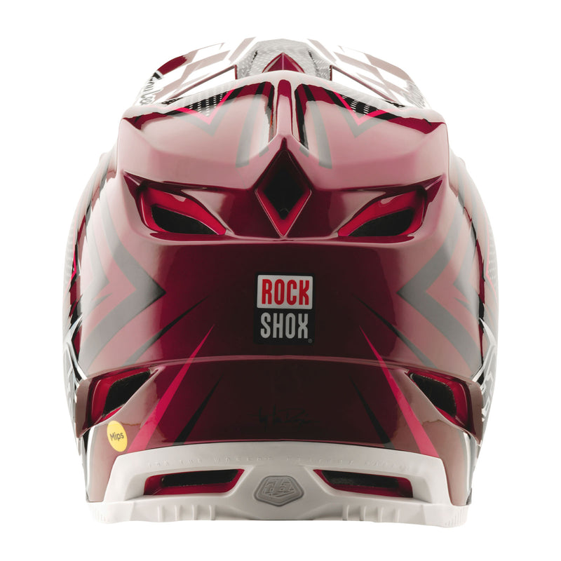 Casque D4 Carbon avec MIPS Troy Lee Designs X SRAM Radioscape Noir / Baie