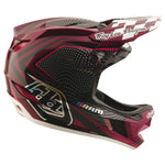 Casque D4 Carbon avec MIPS Troy Lee Designs X SRAM Radioscape Noir / Baie