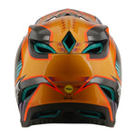 D4 Carbon Helmet Crest Gold