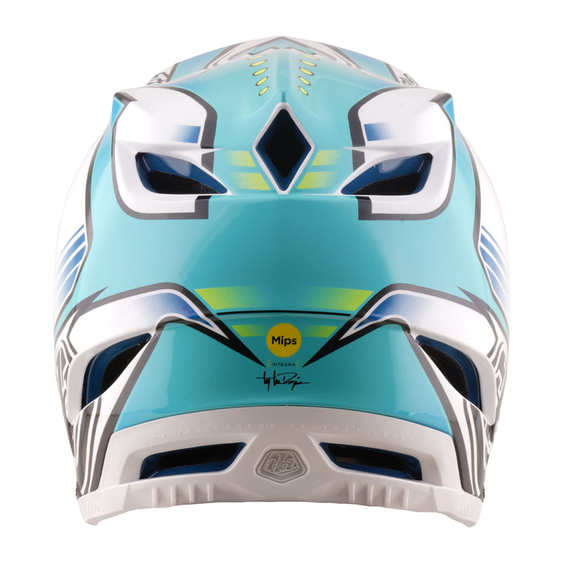 D4 Composite Helmet Crest Real Teal