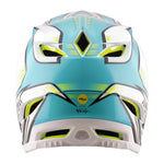 D4 Composite Helmet Crest Real Teal