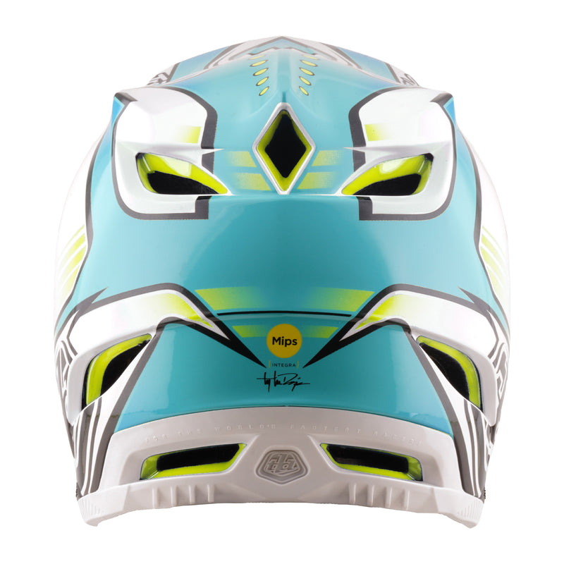 D4 Composite Helmet Crest Real Teal