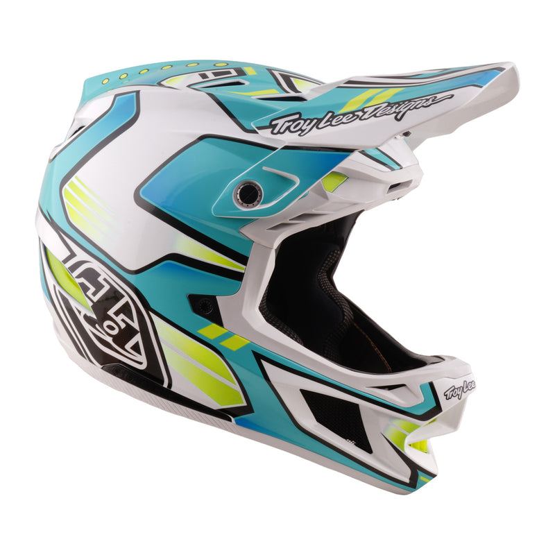 D4 Composite Helmet Crest Real Teal