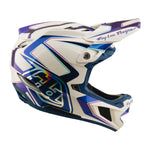 D4 Composite Helmet Flared White / Indigo