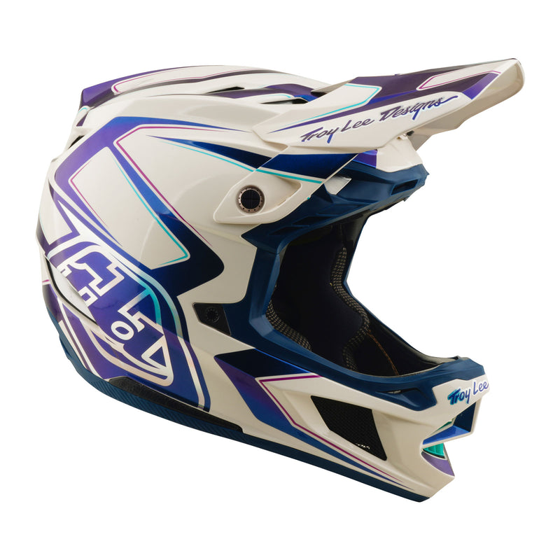D4 Composite Helmet Flared White / Indigo
