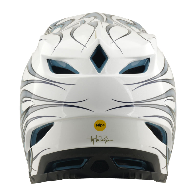 D4 Composite Helmet Torched White / Silver