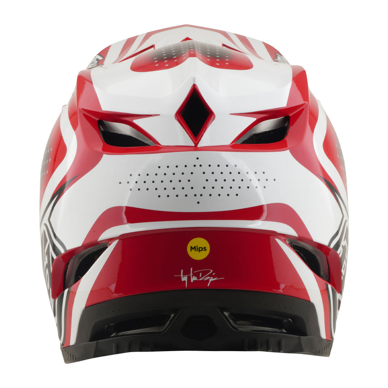 D4 Polyacrylite Helmet the Line Fire / White