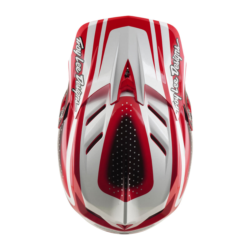 D4 Polyacrylite Helmet the Line Fire / White
