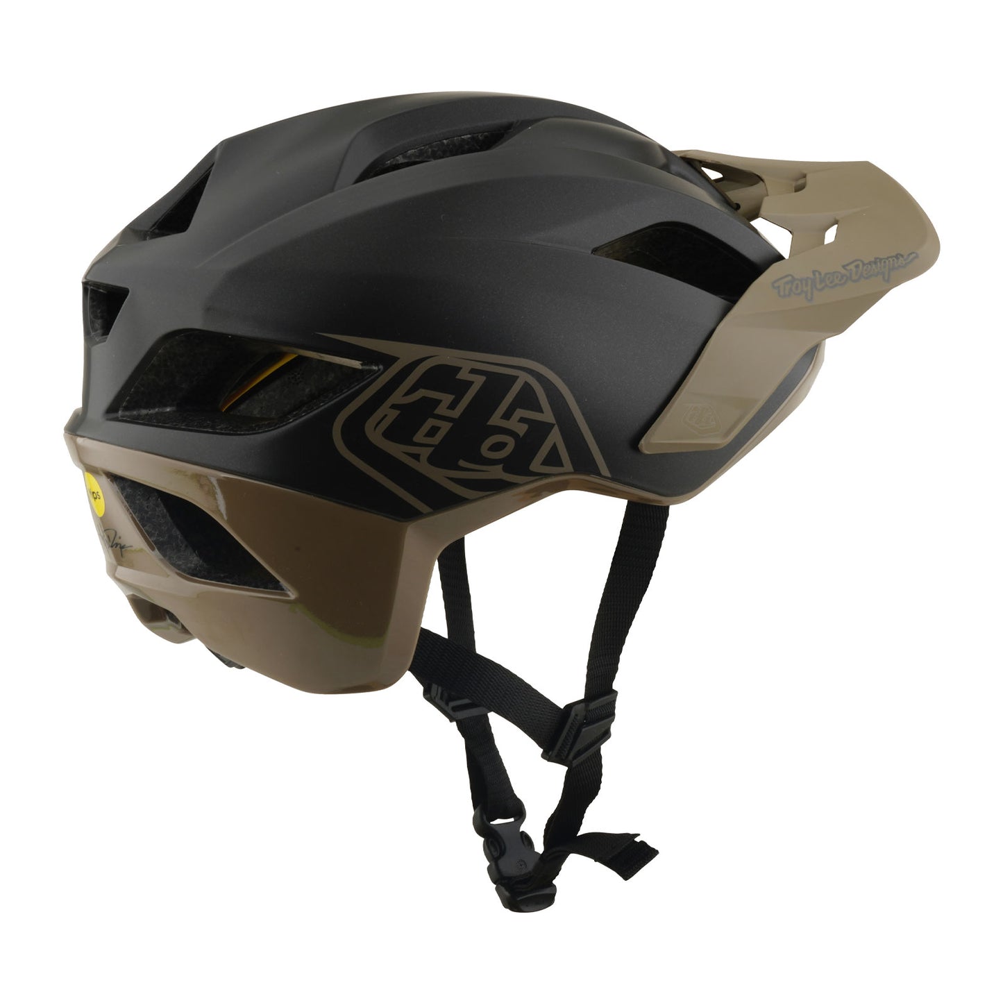 Flowline Helmet Point Charcoal / Timber