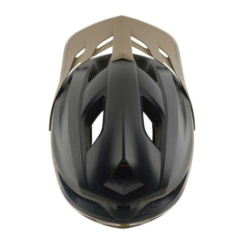Flowline Helmet Point Charcoal / Timber