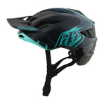 Flowline SE Helmet Badge Carbon / Real Teal