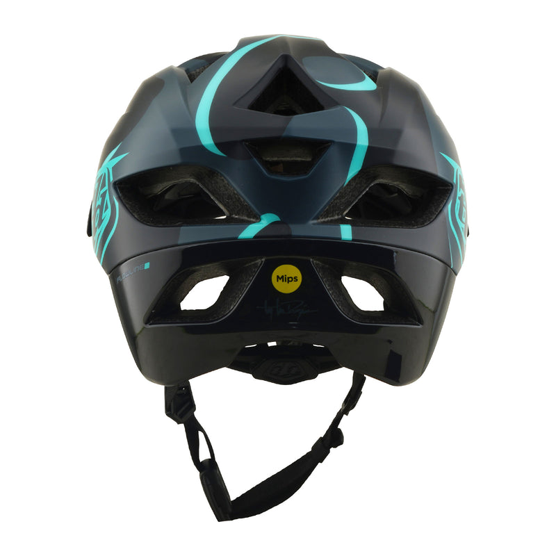 Flowline SE Helmet Badge Carbon / Real Teal