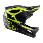 Stage 2 Helmet High Vz Charcoal / Flo Yellow