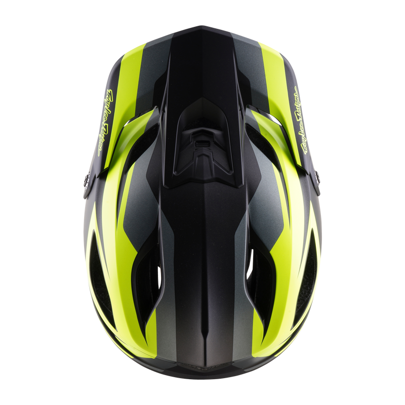 Stage 2 Helmet High Vz Charcoal / Flo Yellow