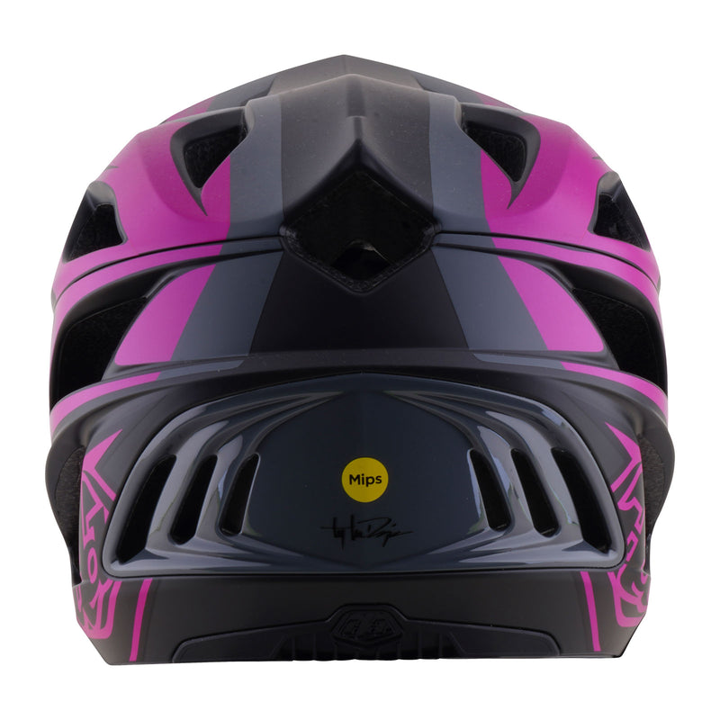 Stage 2 Helmet High Vz Dark Gray / Neon Fuchsia