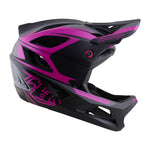 Stage 2 Helmet High Vz Dark Gray / Neon Fuchsia