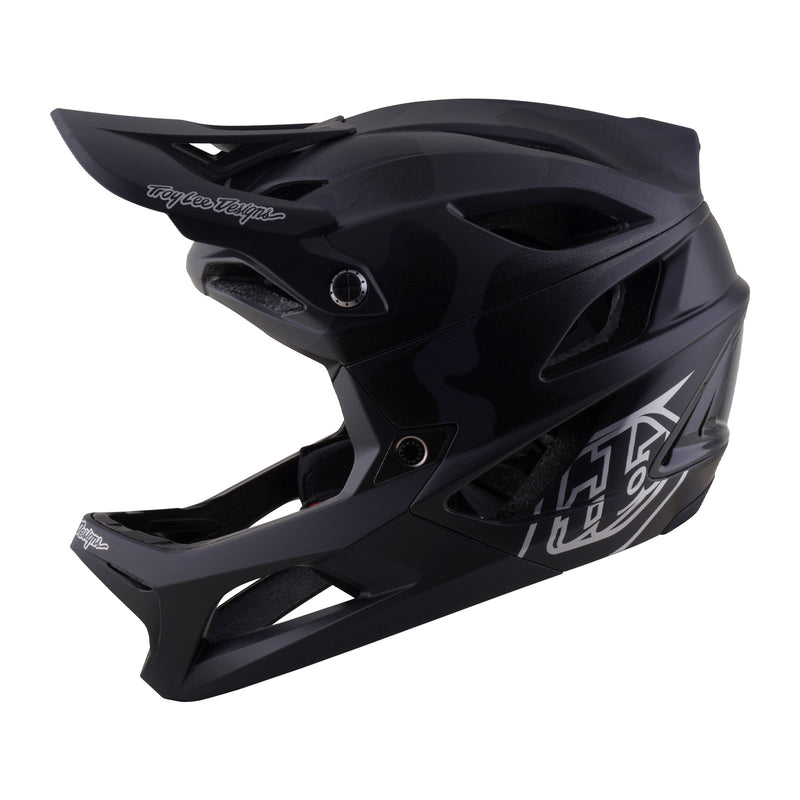 Stage 2 Helmet Split Black Camo
