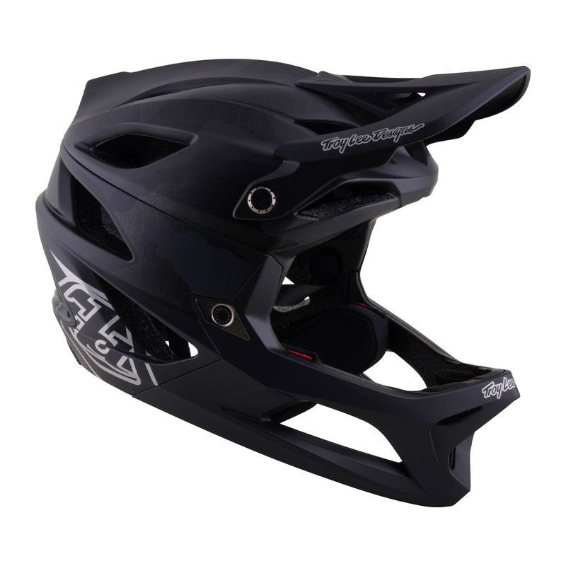 Stage 2 Helmet Split Black Camo