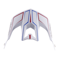 Stage Stunt Visor Pinstripe White