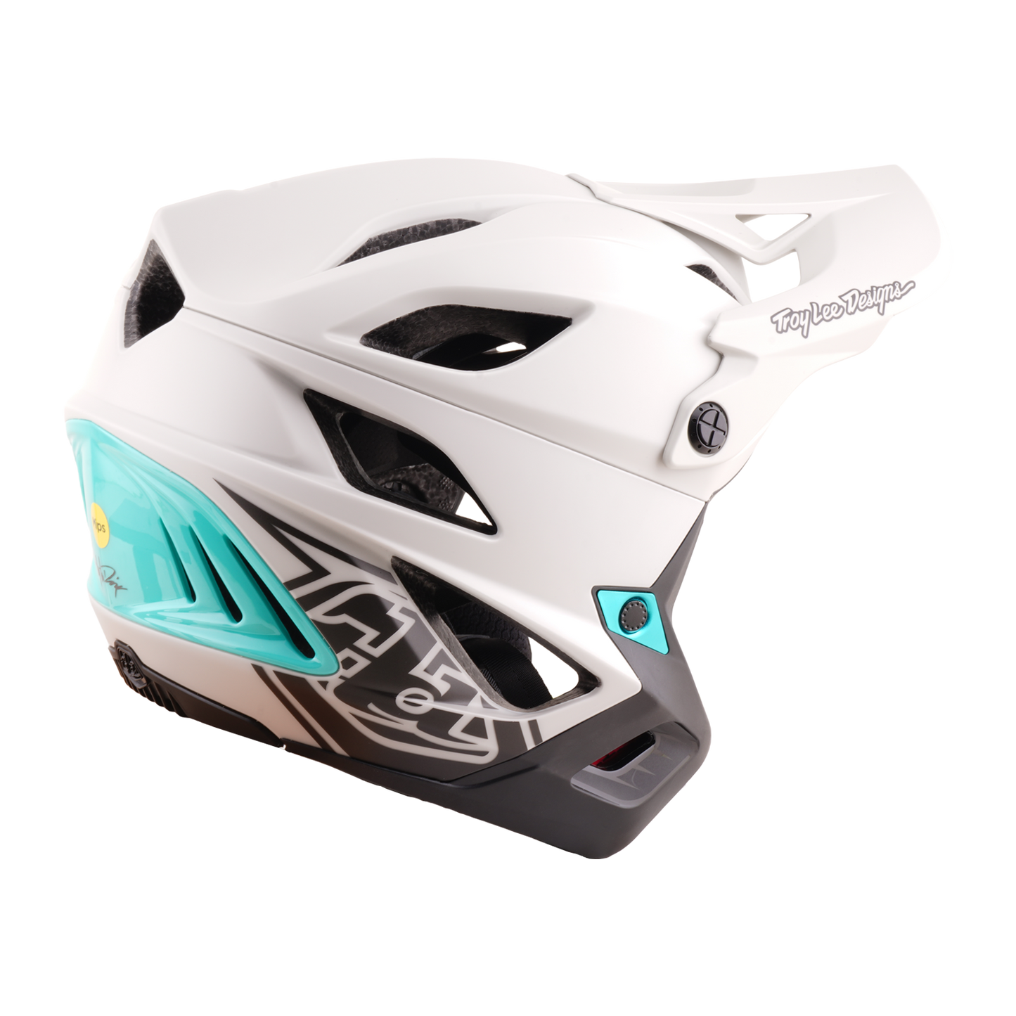Stage Stunt Helmet Drone Pumice / Real Teal