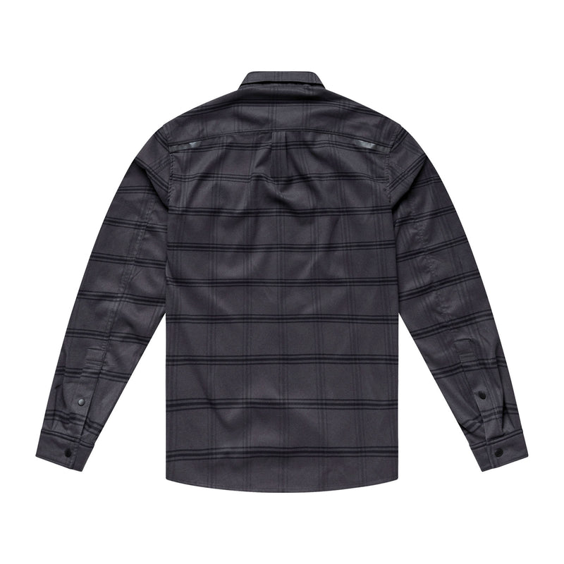 Ruckus Ride Flannel Yd Plaid Coal