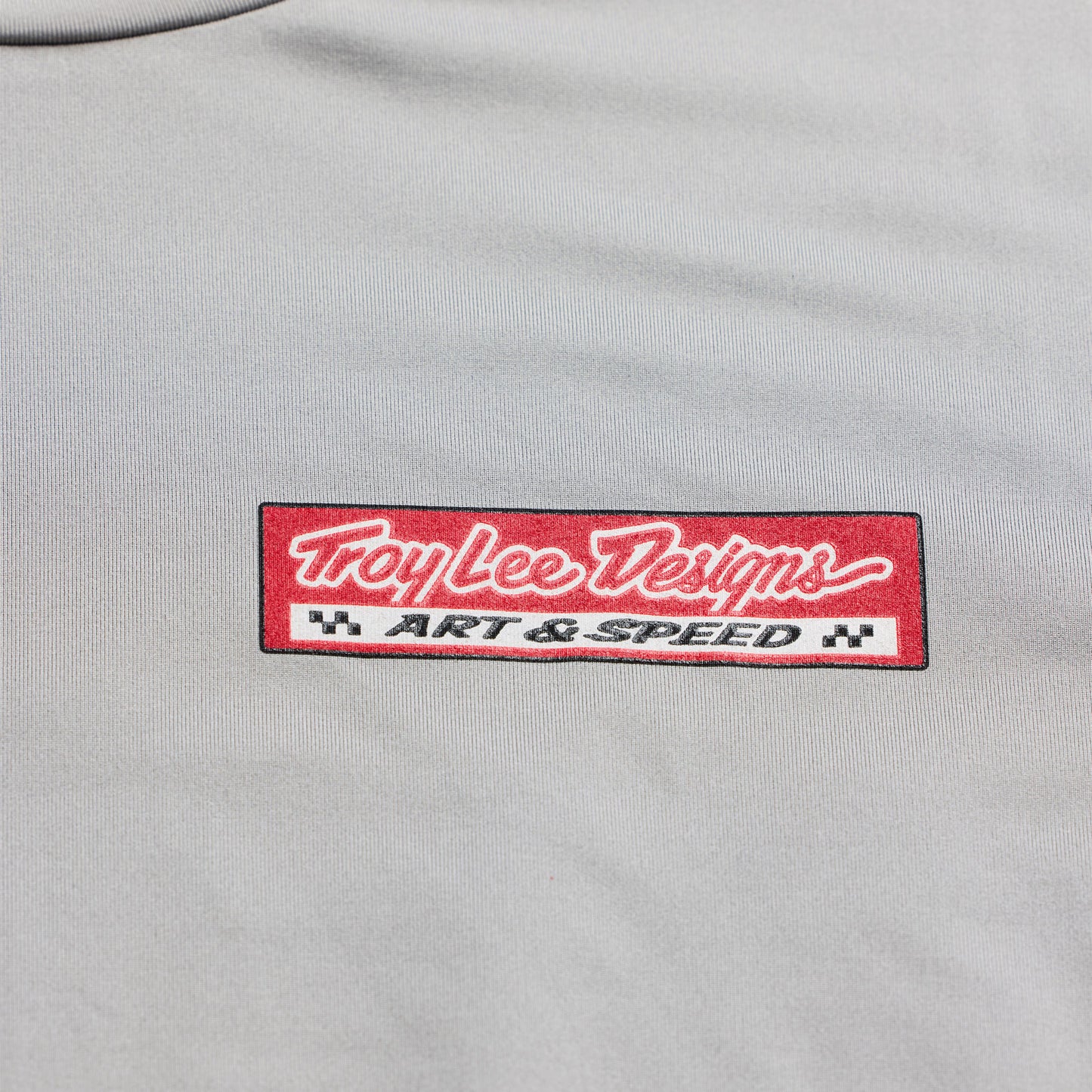 Ruckus Ride LS Tee Custom Paint Mid Gray