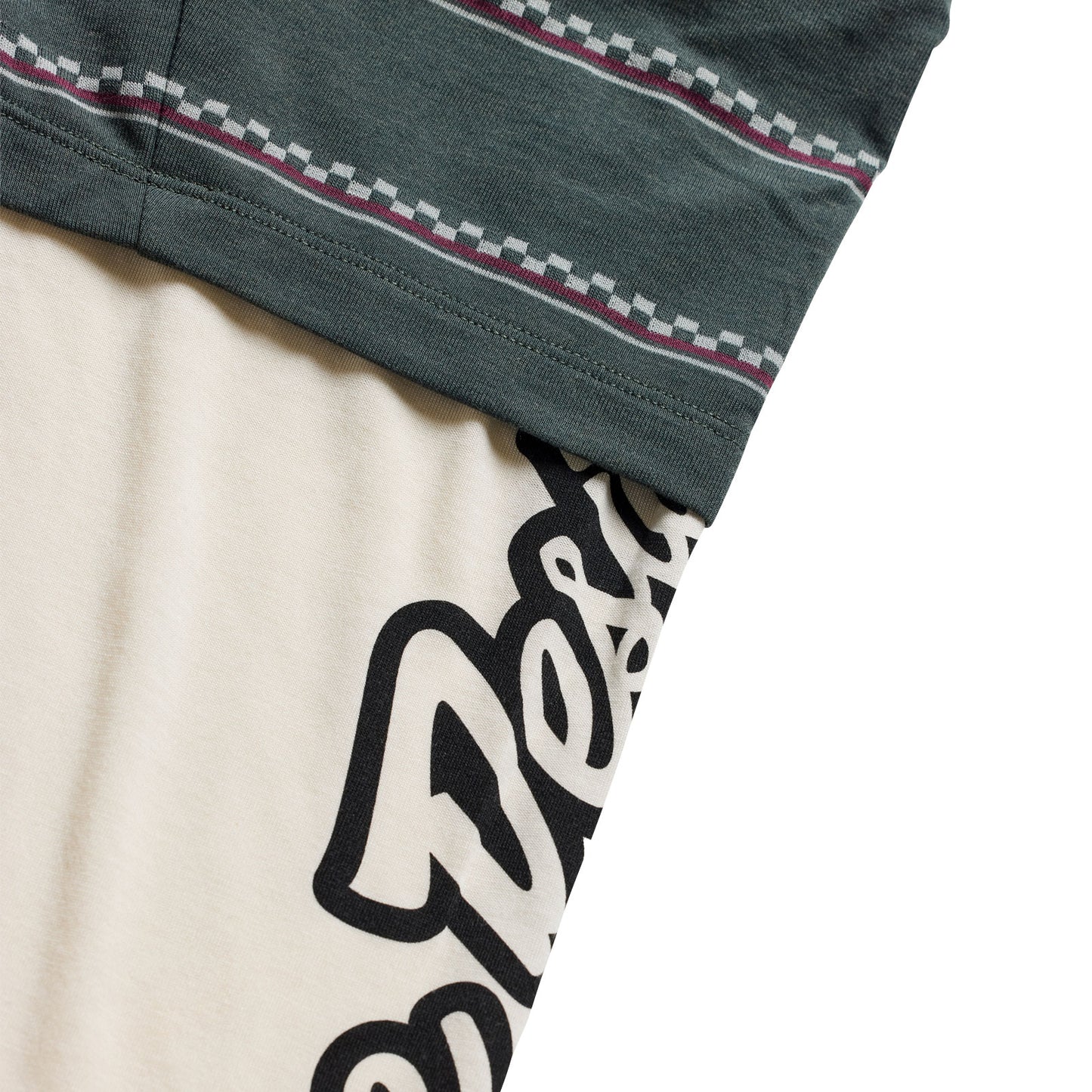 Skyline Fakie Ride LS Tee Stripe Pumice
