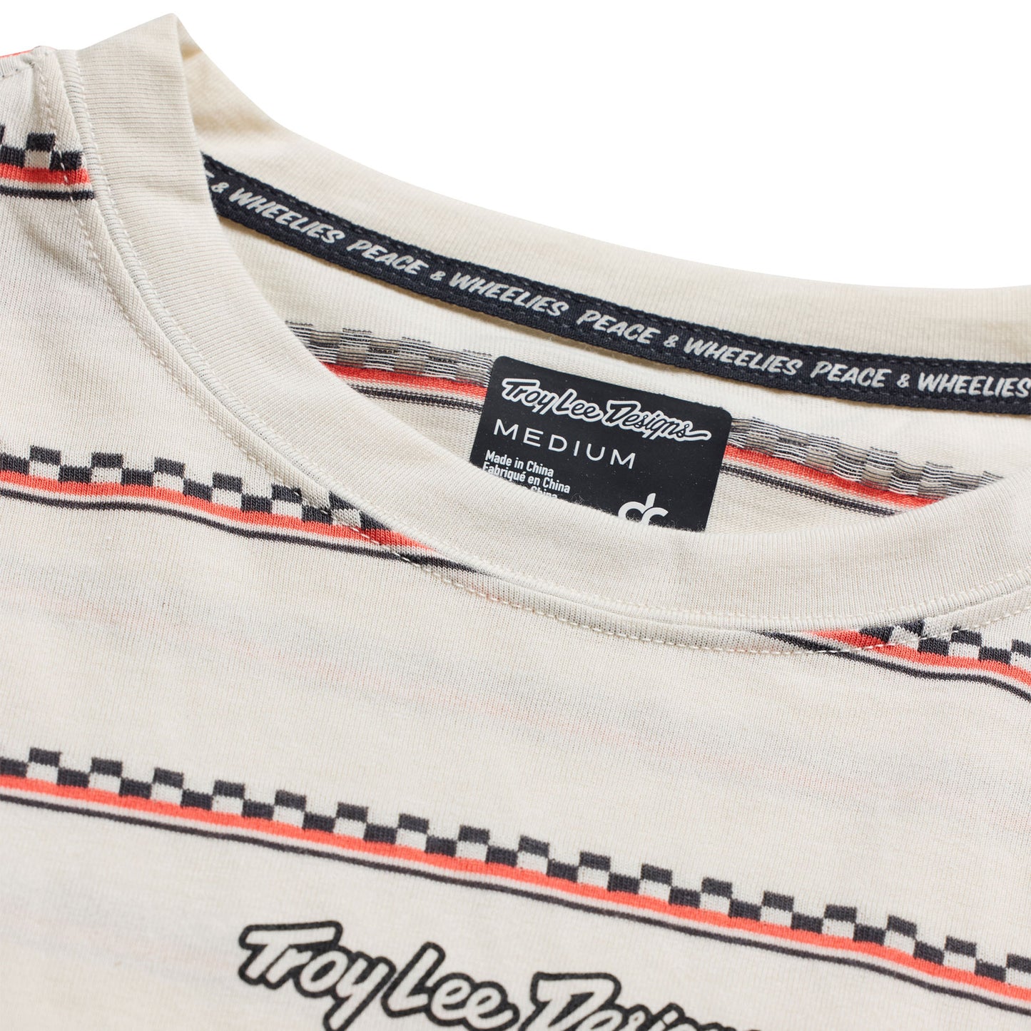 Skyline Fakie Ride LS Tee Stripe Pumice