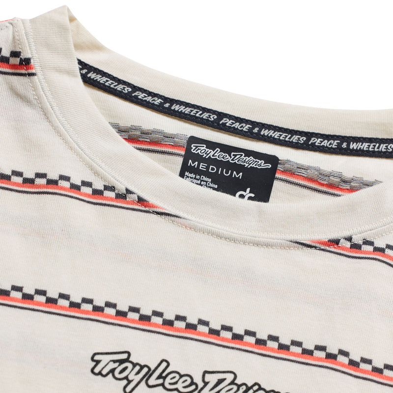 Skyline Fakie Ride LS Tee Stripe Pumice