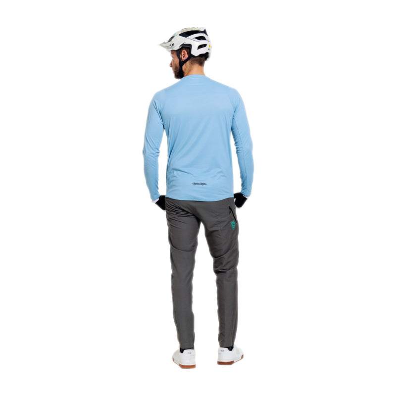 Skyline Pro LS Jersey Mono Dawn Blue