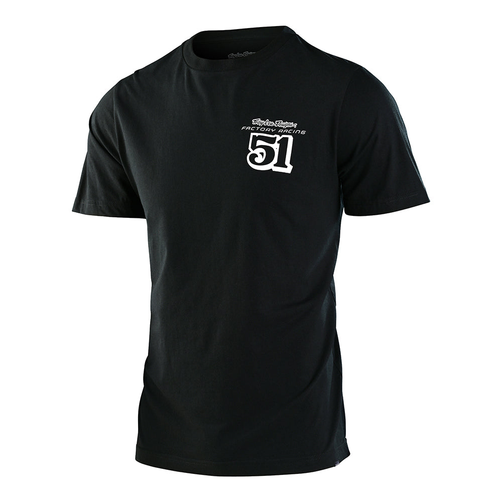 T-shirt manches courtes TLD X Jb51 Hart Noir