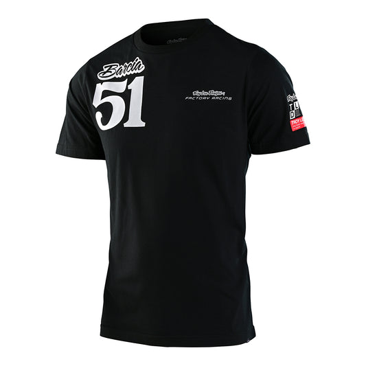 T-shirt manches courtes TLD X Jb51 Race Kit Noir