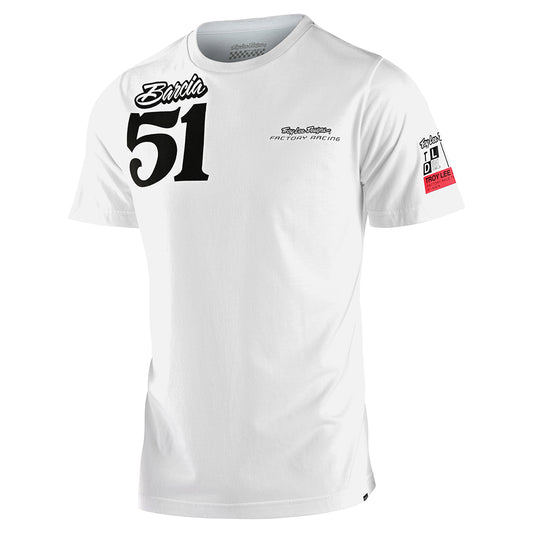 T-shirt manches courtes TLD X Jb51 Race Kit Blanc