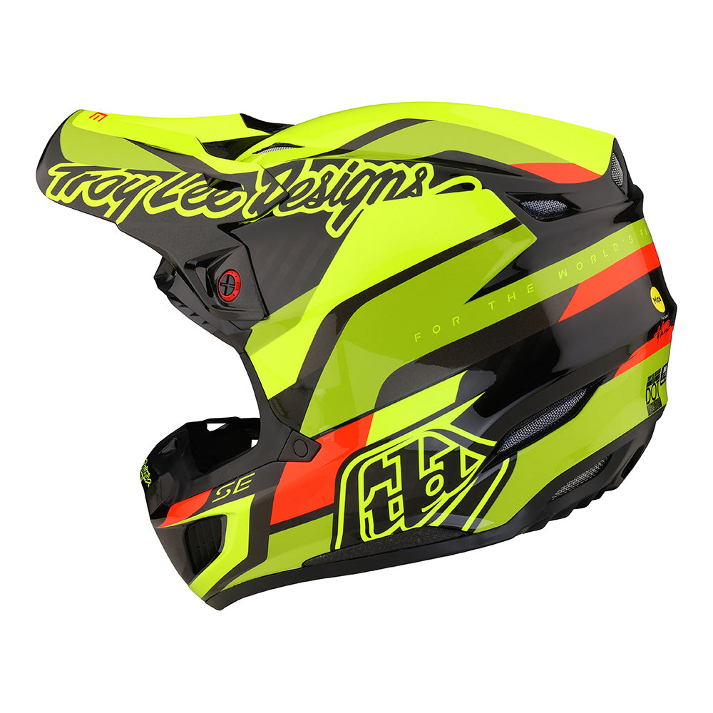 SE5 Carbon Helmet Omega Black / Flo Yellow