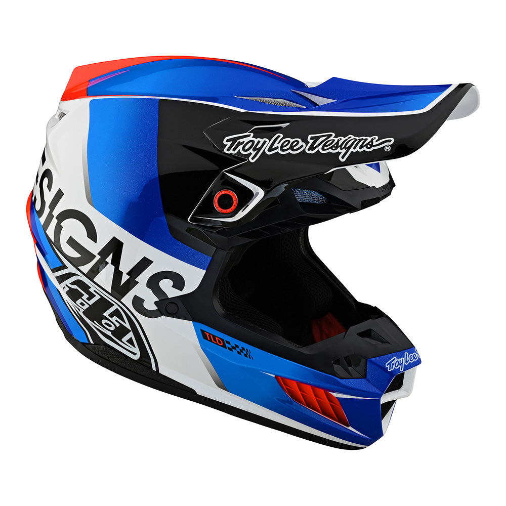 Qualificateur de casque composite SE5 Blanc / Bleu