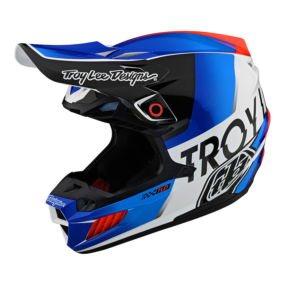 Qualificateur de casque composite SE5 Blanc / Bleu