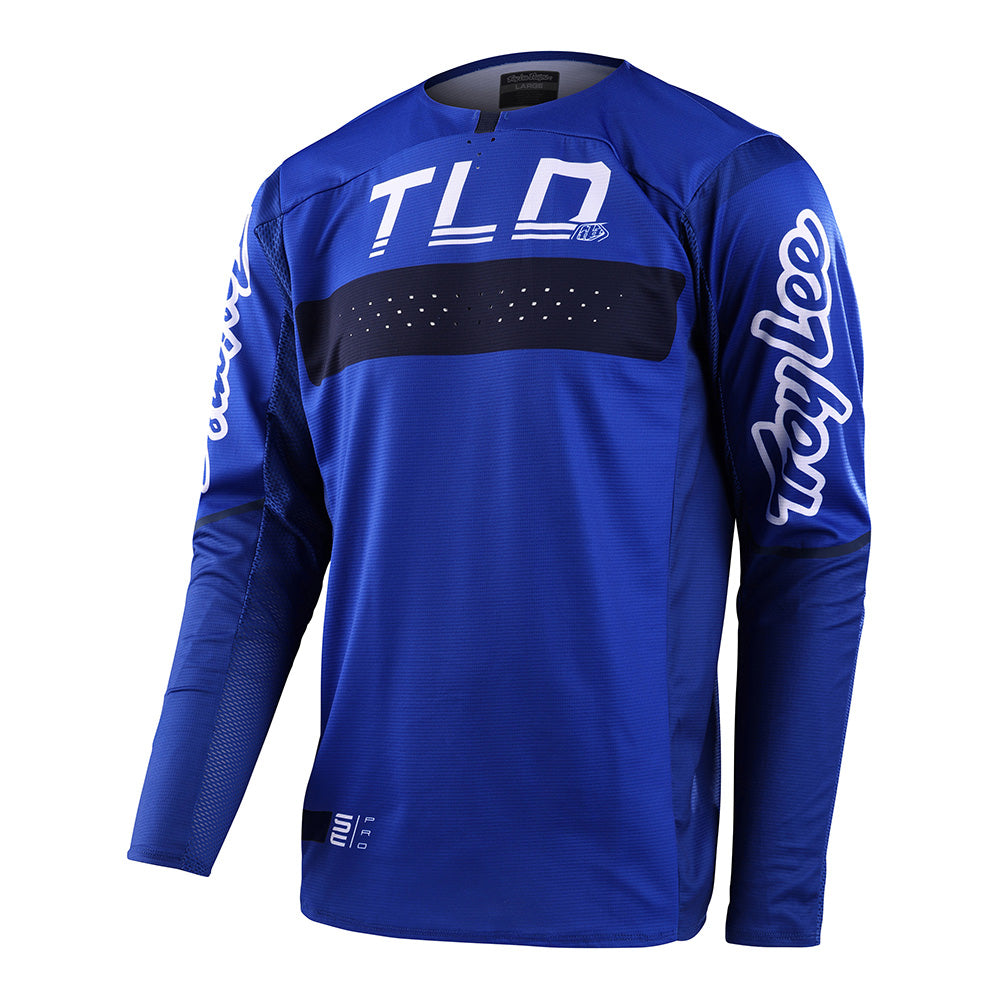 SE Pro Jersey Grid Blue / Navy – Troy Lee Designs